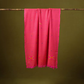 Himalayan handspun handwoven pure pashmina wool stole 05