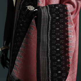 Ikat handloom cotton sambalpuri dupatta 08 - handcrafted