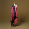 Jacquard cotton 2pc unstitched dress material