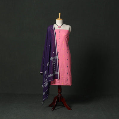 Jacquard cotton 2pc unstitched dress material