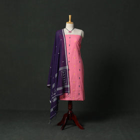Jacquard cotton 2pc unstitched dress material