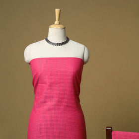 Jacquard cotton 3pc unstitched dress material 13