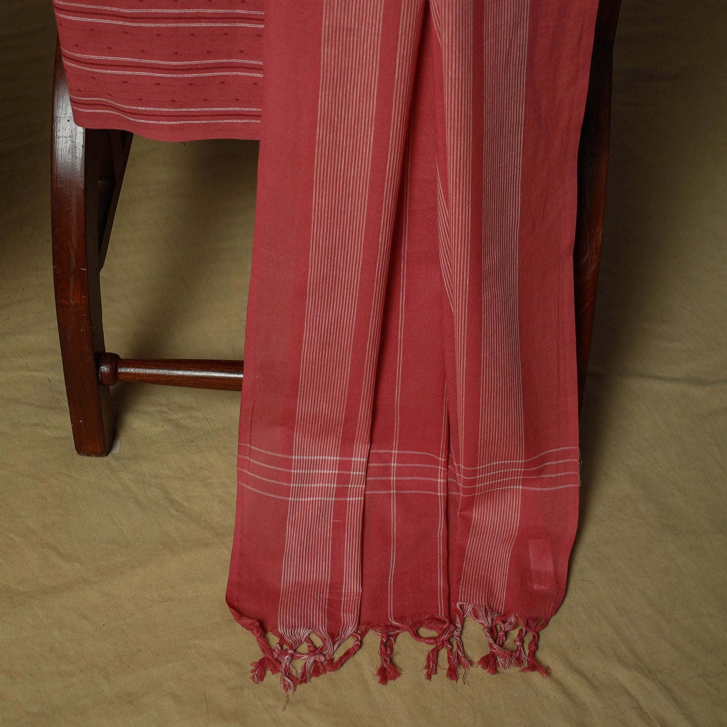 Jacquard cotton 3pc unstitched dress material 20