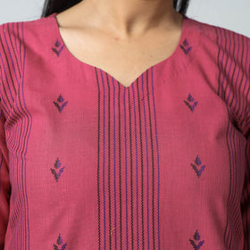 jacquard kurta