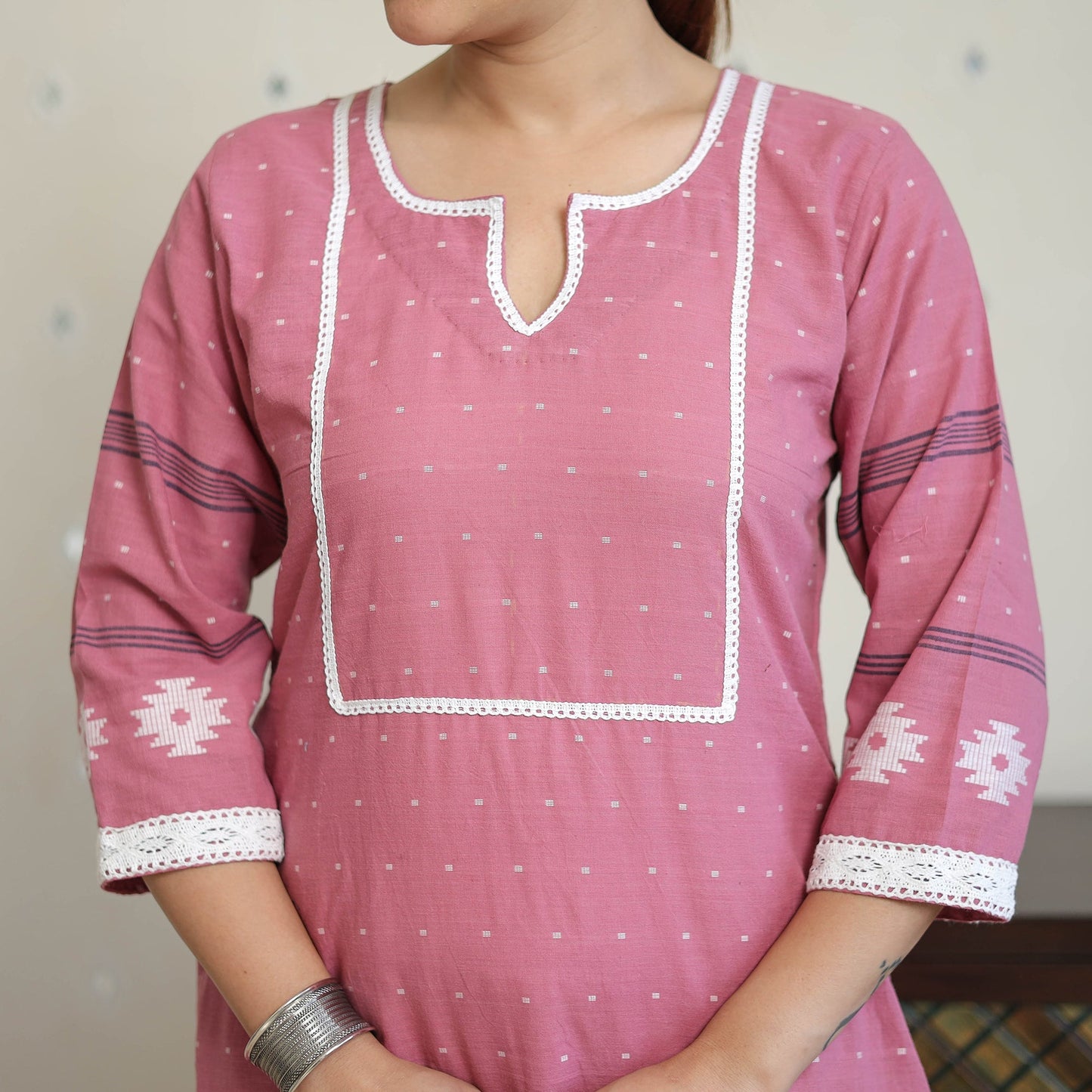Buy Elegant Jacquard Kurta for Women Online in India 