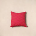 Jacquard weave cotton cushion cover 55 - handcrafted