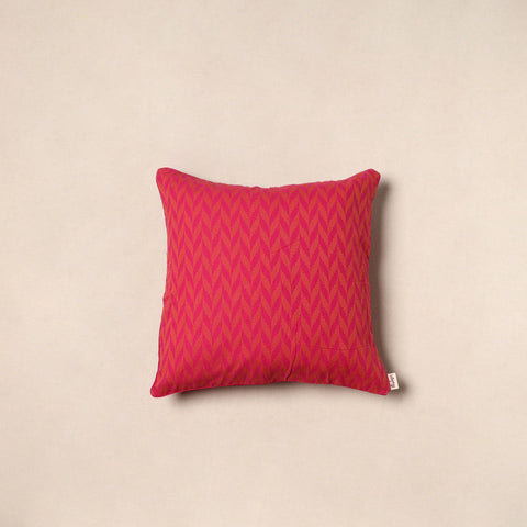 Jacquard weave cotton cushion cover 55 - handcrafted