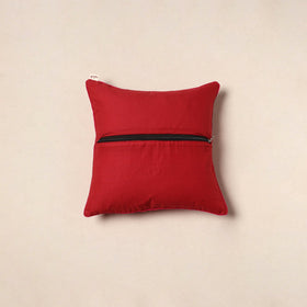 Jacquard weave cotton cushion cover 55 - handcrafted