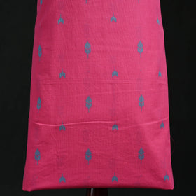 Jacquard weave cotton patchwork unstitched kurta material