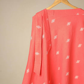 Jacquard weave cotton wrap around skirt 12 - handcrafted