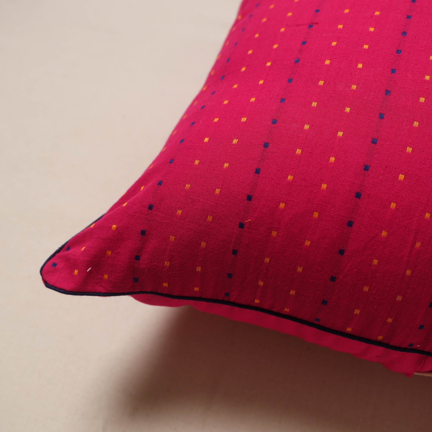 Jacquard weave cushion cover 25 - handcrafted