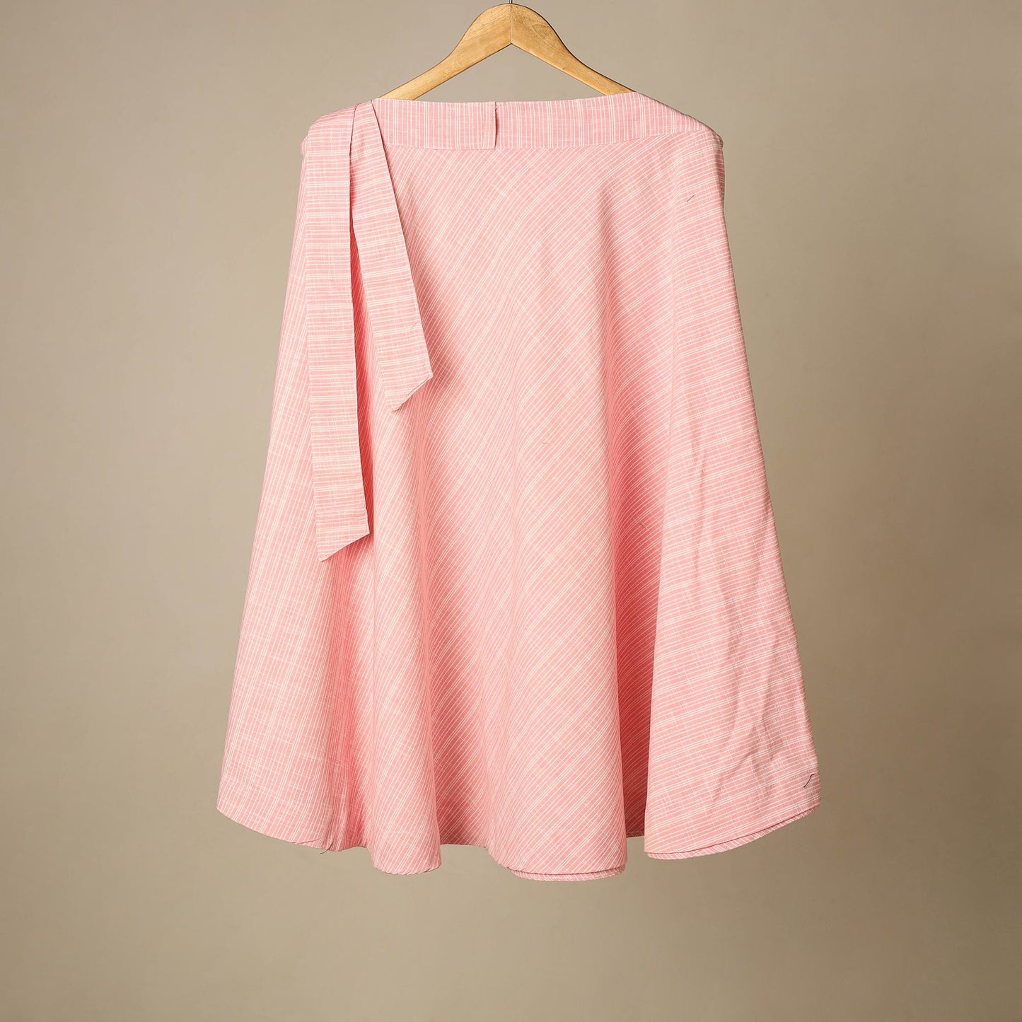 Blue - jhiri handloom cotton wrap around skirt 43