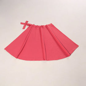 Pink - jhiri handloom plain cotton wrap around skirt 24