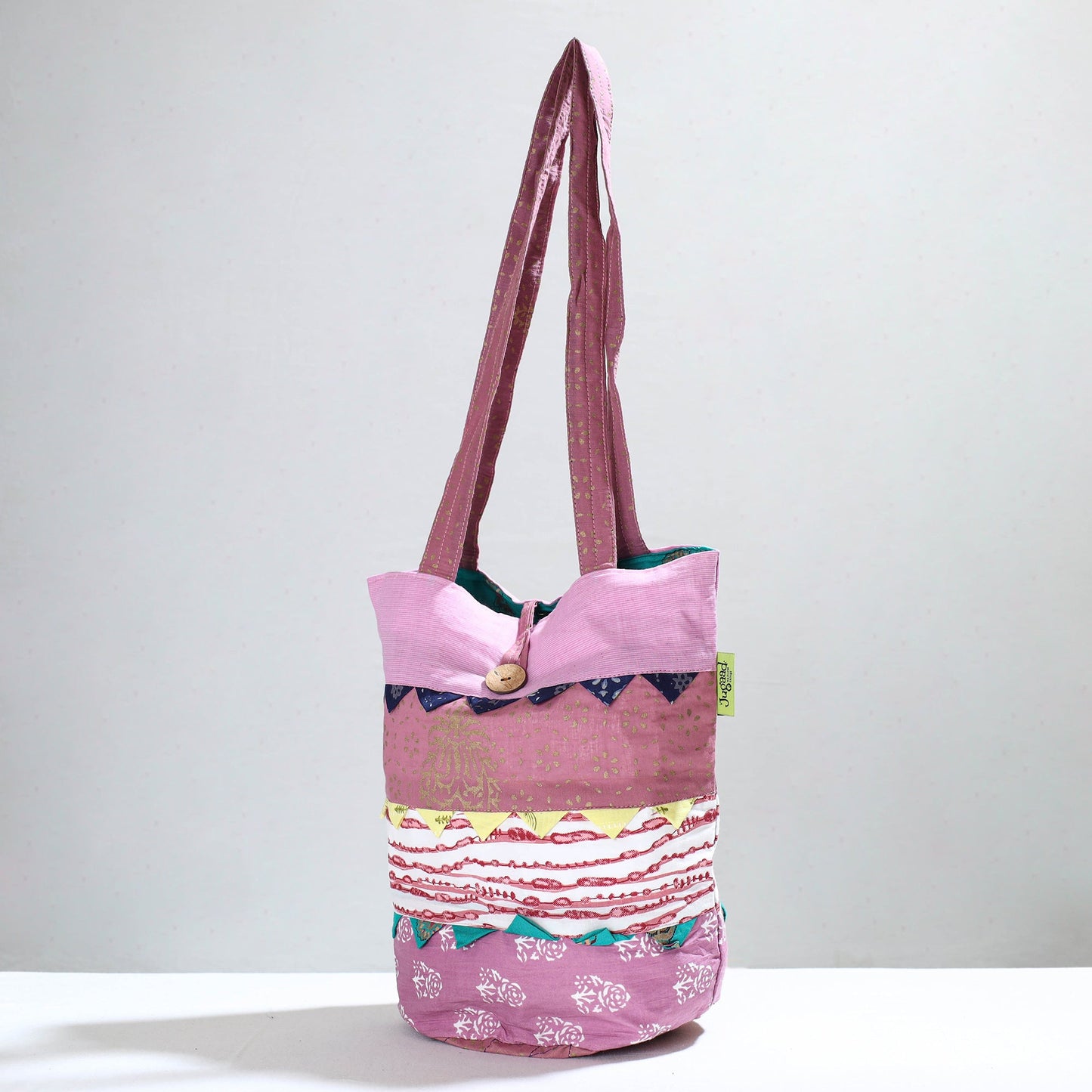  Jugaad Patchwork Handmade Shoulder Bag 21 