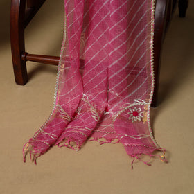 Kacchi gota patti work natural dyed pure cotton 3pc