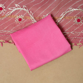 Kacchi gota patti work natural dyed pure cotton 3pc