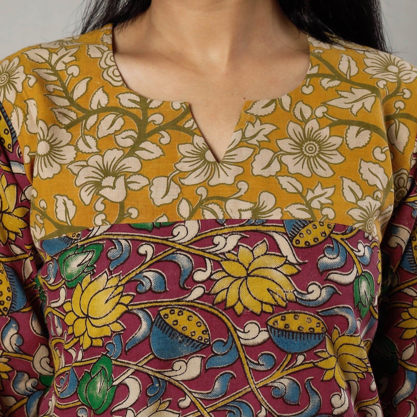 kalamkari printed kurta