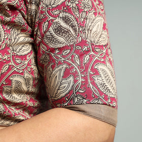Buy Kalamkari Printed Cotton Stitched Blouse 