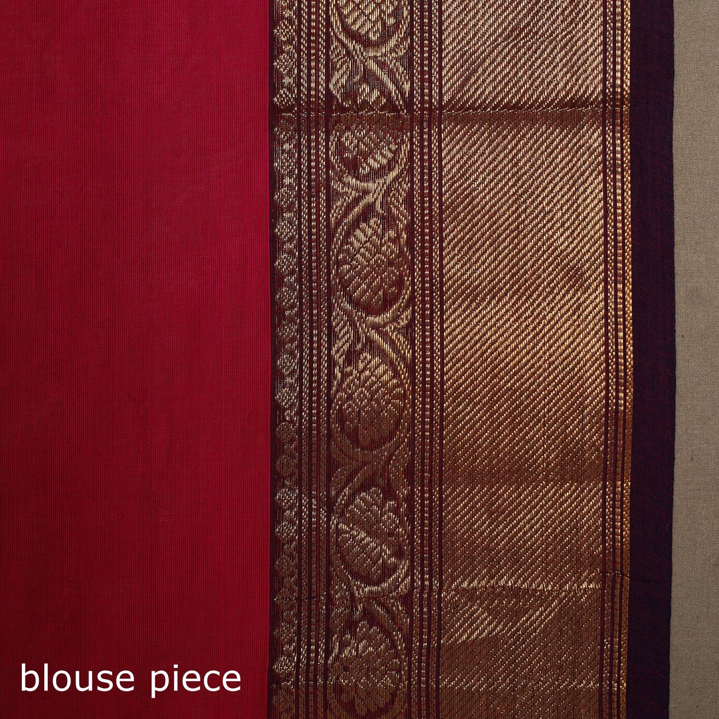 Pink - kandangi buti chettinad cotton saree with border 17