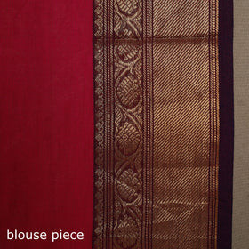Pink - kandangi buti chettinad cotton saree with border 17