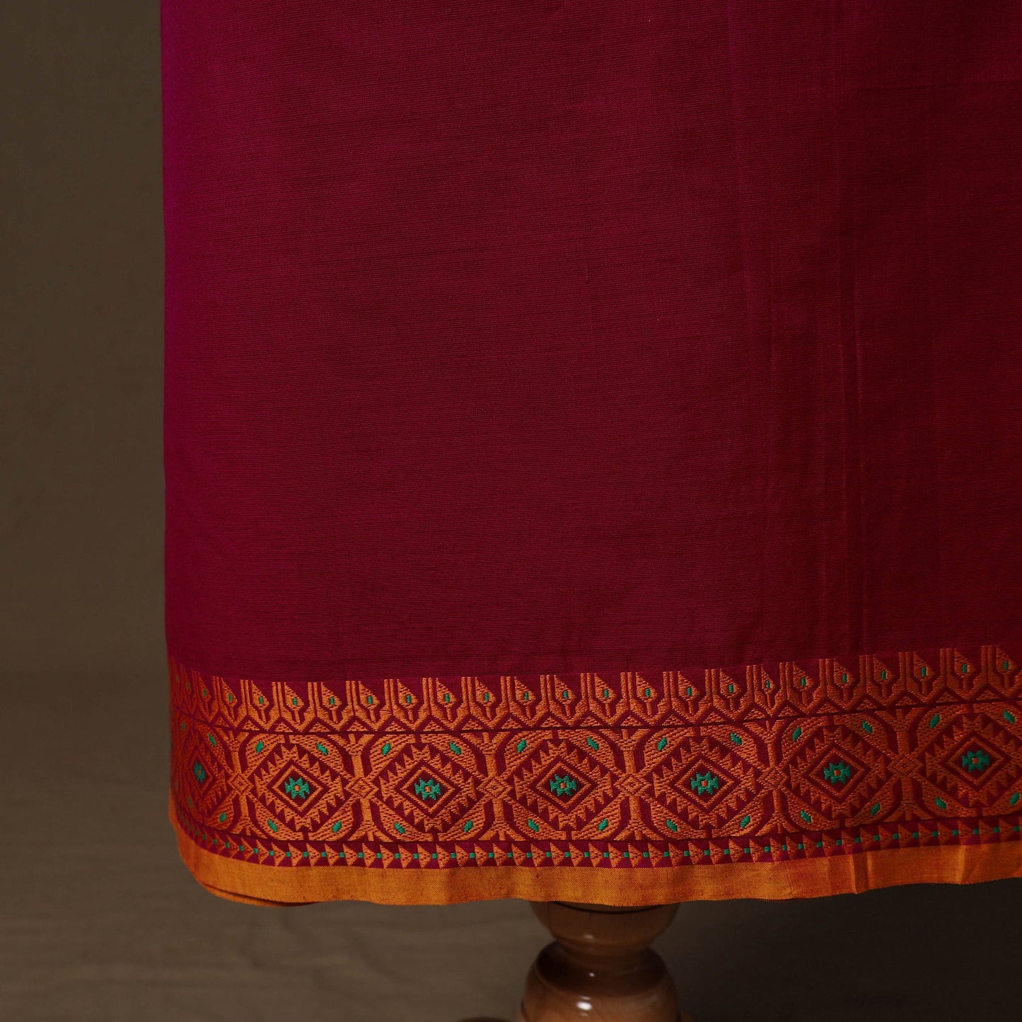 Kandangi chettinad cotton 2pc unstitched dress material 43
