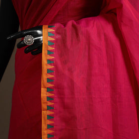 Pink - kandangi chettinad cotton saree with border 62