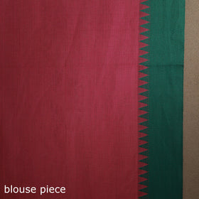 Pink - kandangi chettinad cotton saree with border 68