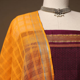 Karnataka khun mercerised cotton 3pc unstitched dress