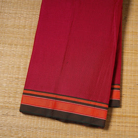 Karnataka weave cotton khun fabric 12 - handcrafted