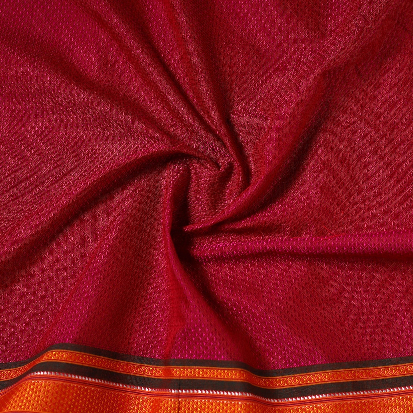Karnataka weave cotton khun fabric 12 - handcrafted
