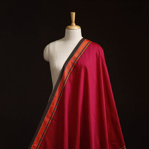 Karnataka weave cotton khun fabric 12 - handcrafted