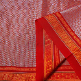 Karnataka weave cotton khun fabric 13 - handcrafted