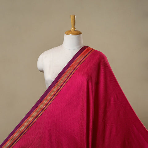 Karnataka weave cotton khun fabric 15 - handcrafted