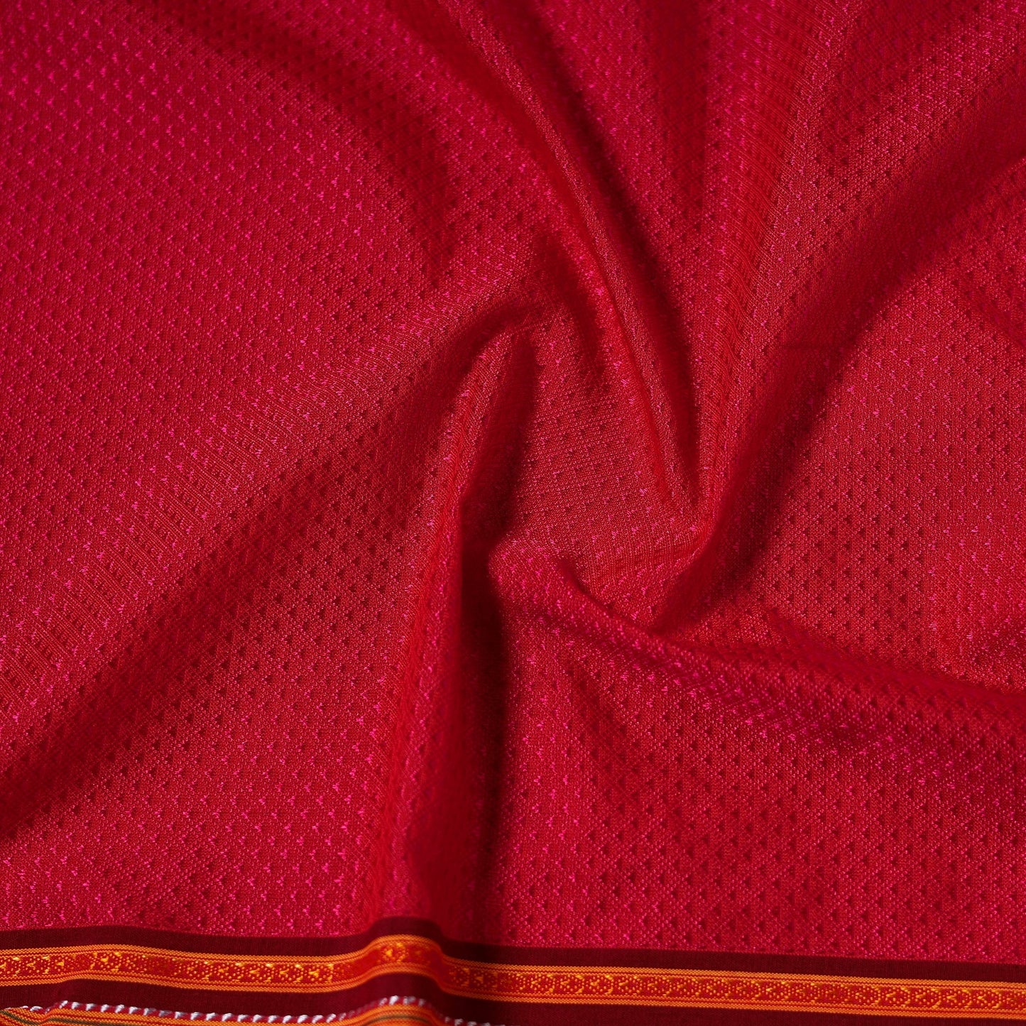 Karnataka weave cotton khun fabric 27 - handcrafted
