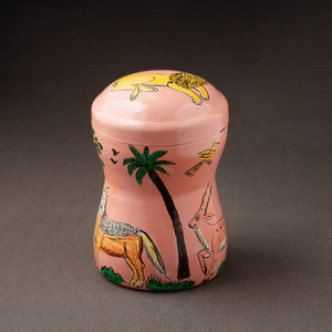  Kavad Handpainted Stainless Steel Multi Utility Canister 
