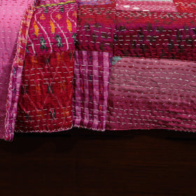 Khambadiya tagai patchwork quilt / gudri / blanket (109 x