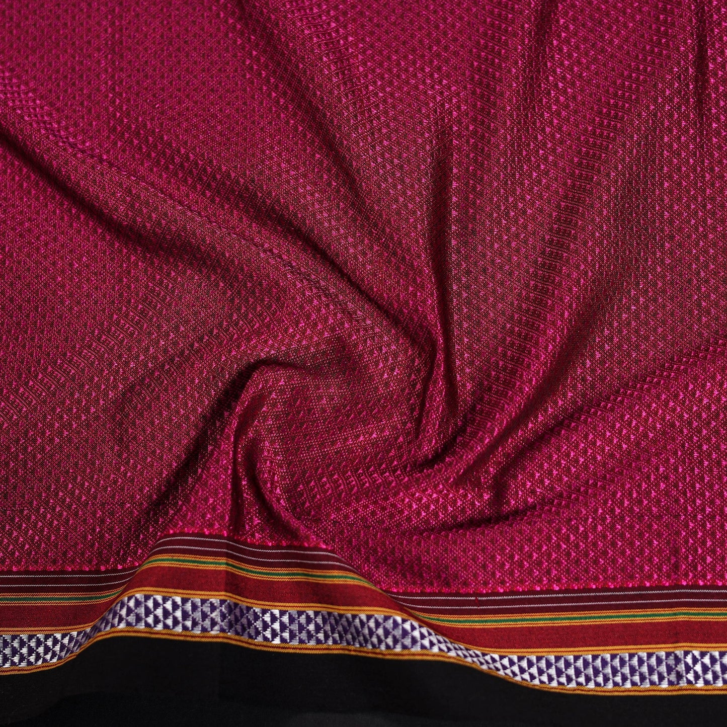 Khun weave cotton blouse piece 06 - handcrafted