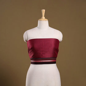 Khun weave cotton blouse piece 18 - handcrafted