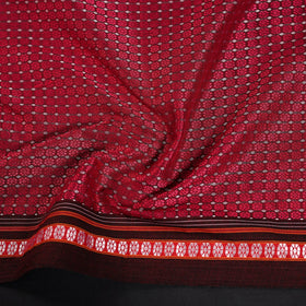 Khun weave cotton blouse piece 18 - handcrafted