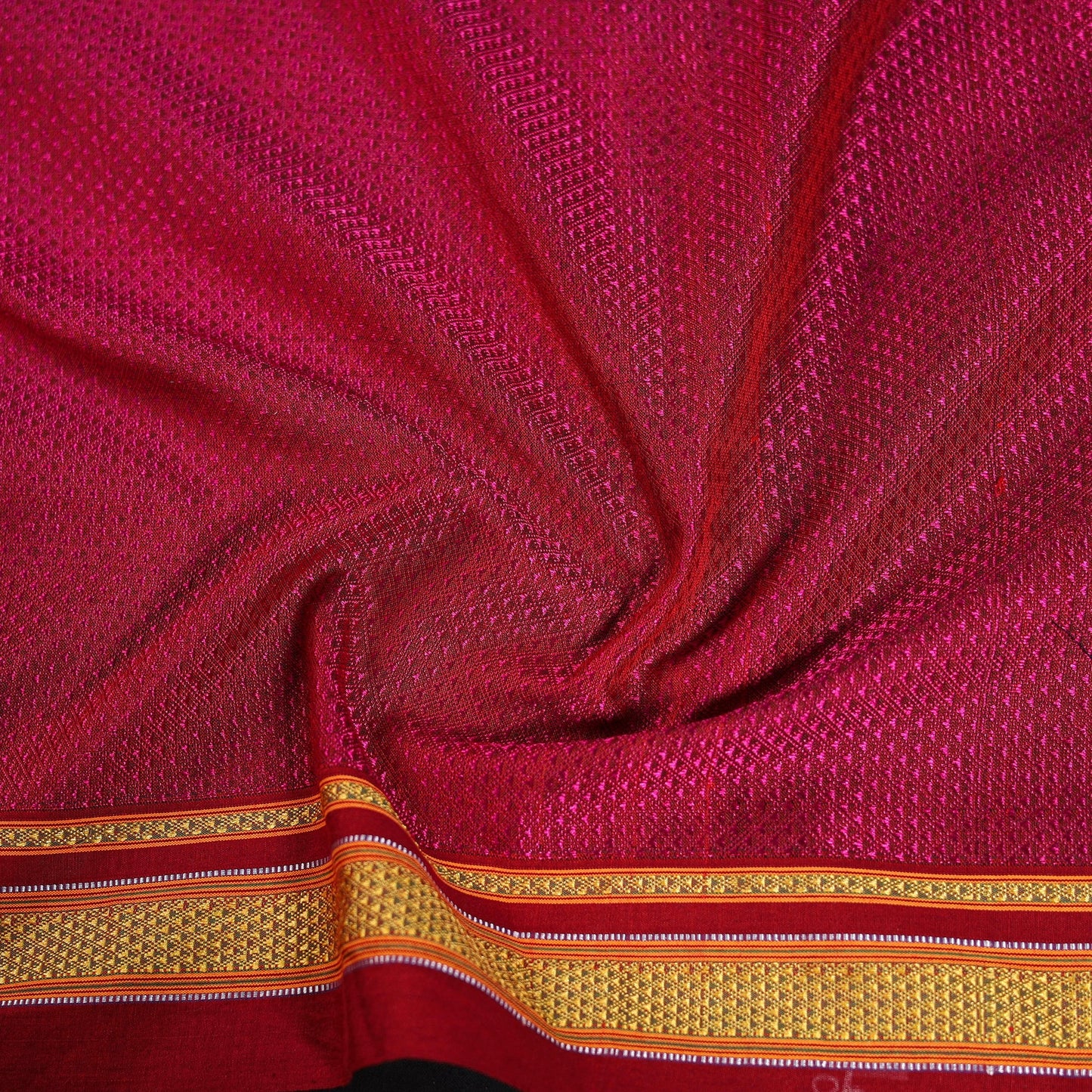 Khun weave cotton blouse piece 22 - handcrafted