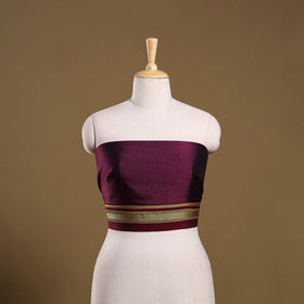 Khun weave cotton blouse piece 32 - handcrafted