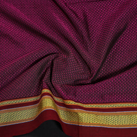 Khun weave cotton blouse piece 32 - handcrafted