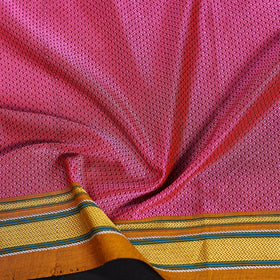 Khun weave cotton blouse piece 36 - handcrafted