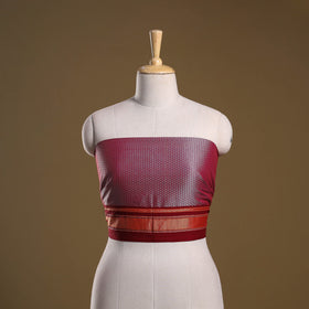 Khun weave cotton blouse piece 44 - handcrafted