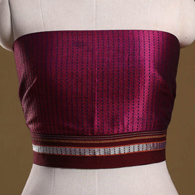 Khun weave cotton blouse piece 60 - handcrafted