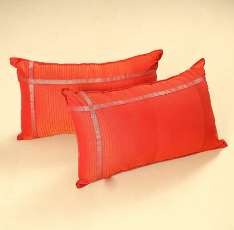 Buy Khun Weave Cotton Pillow Covers (Set of 2) Online at iTokri.com