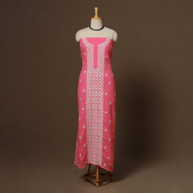 Kota doria cotton chikankari hand embroidered 2pc