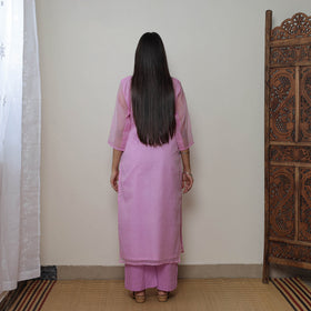 Kota Doria Embroidered Suit Set – Buy Online