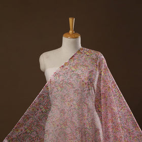 Kota doria cotton hand sanganeri fabric 10 - handcrafted