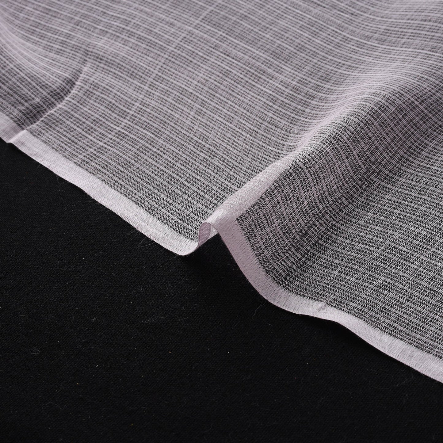 Kota doria cotton plain fabric 20 - handcrafted